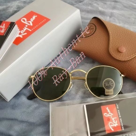 Ray-Ban Round Metal Comfortable Sunglasses 3447 50MM - Picture 5 of 6